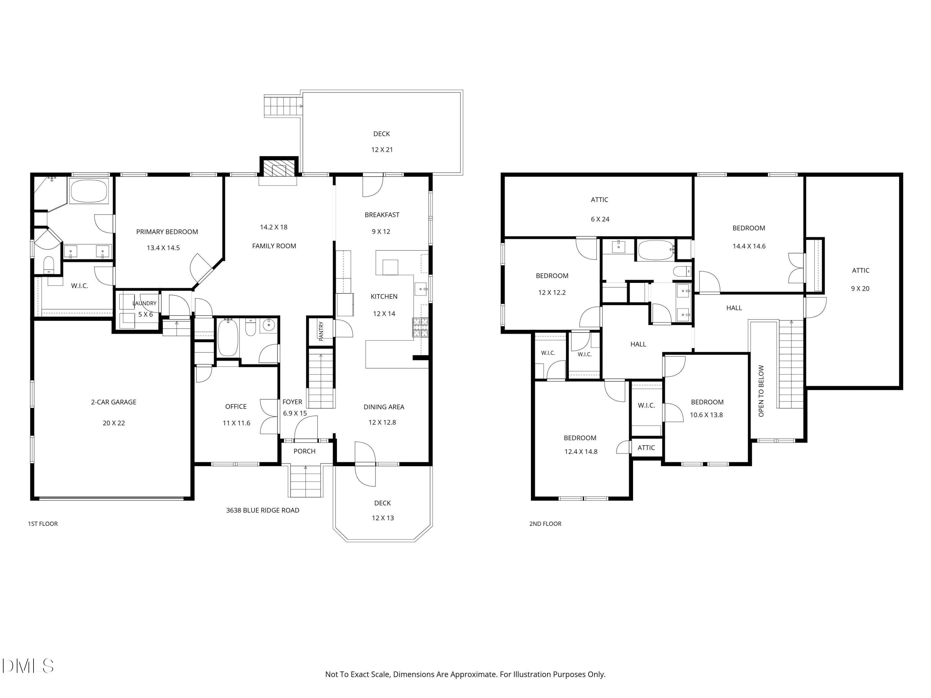 Floor Plan - 3638 Blue Ridge Road, Raleigh, NC 27612, Raleigh