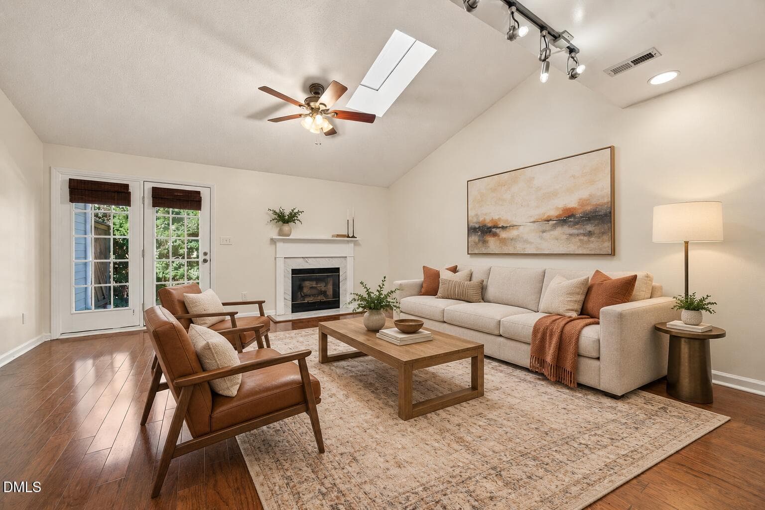Gas Log Fireplace - 74 Forest Oaks Drive, Durham, NC 27705