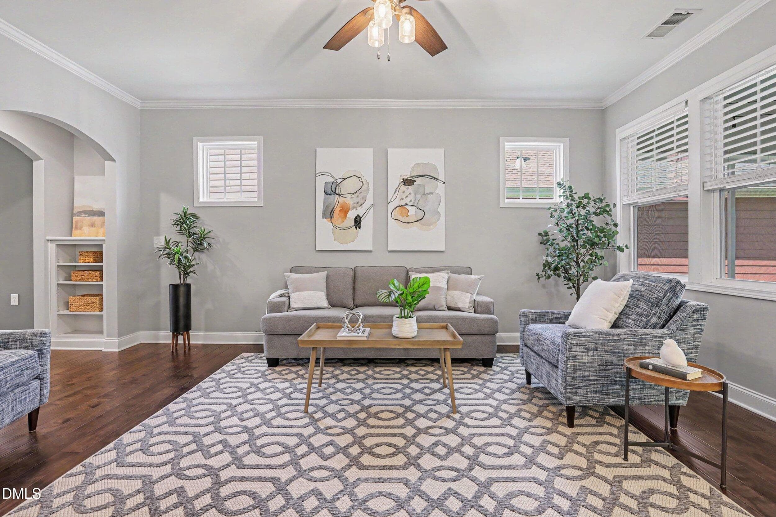 Living Room - 2323 Mount Zion Church Road, Apex, NC 27502