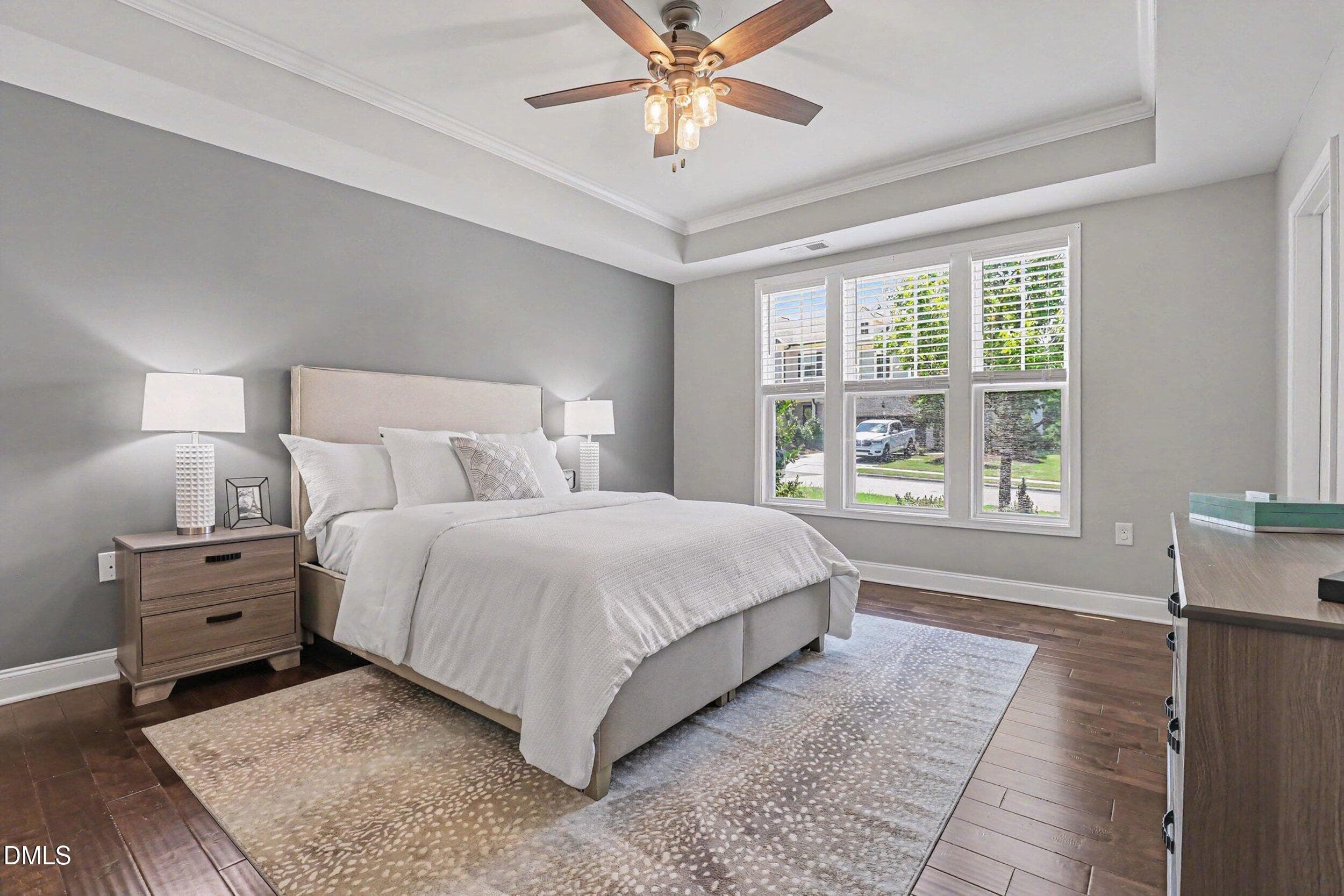 Primary Bedroom - 2323 Mount Zion Church Road, Apex, NC 27502