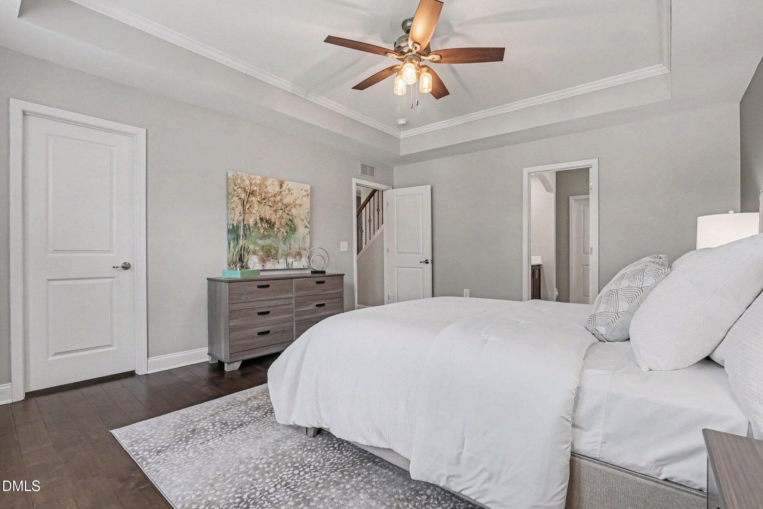 Primary Bedroom - 2323 Mount Zion Church Road, Apex, NC 27502