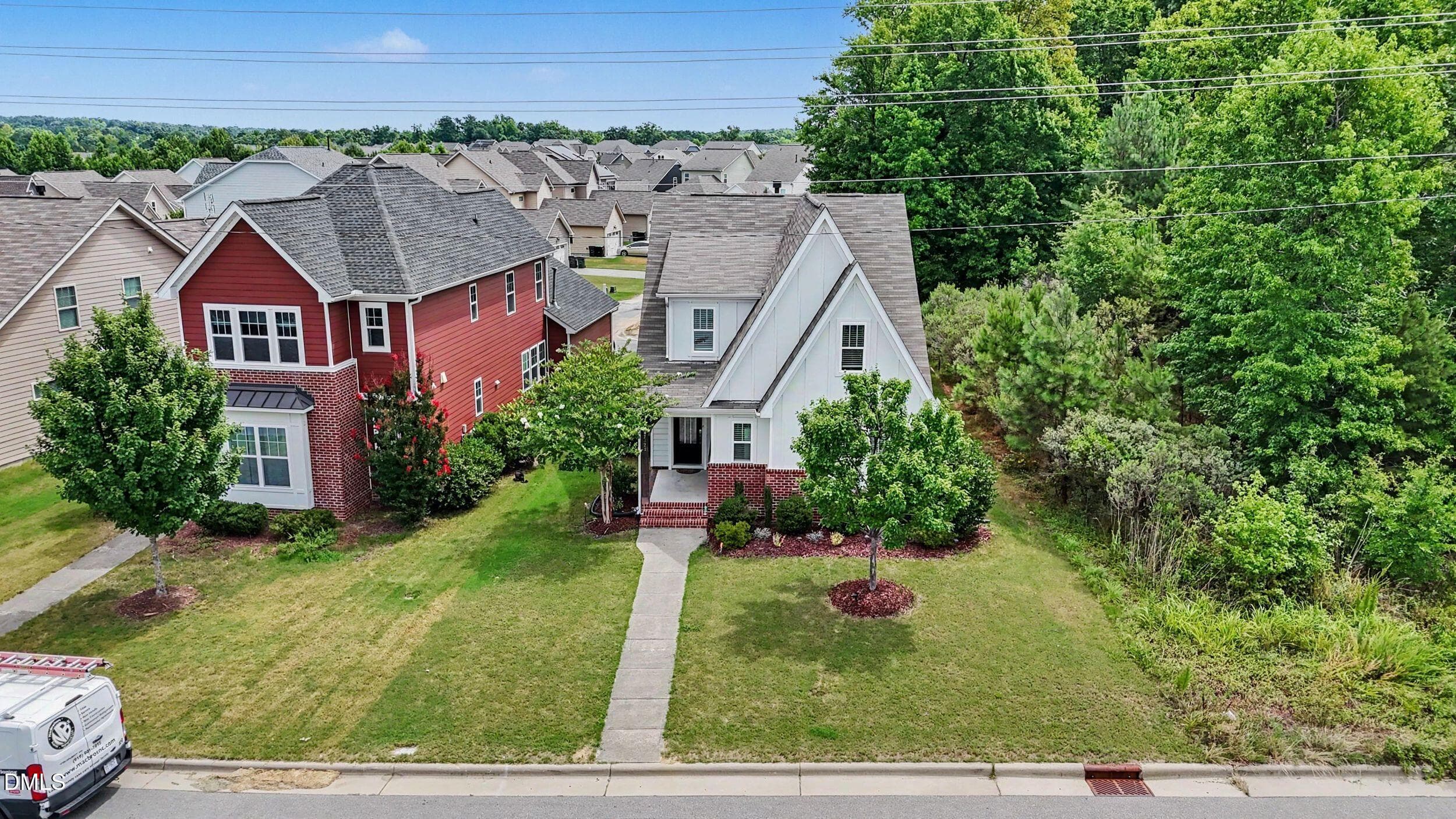 Aerial View - 2323 Mount Zion Church Road, Apex, NC 27502