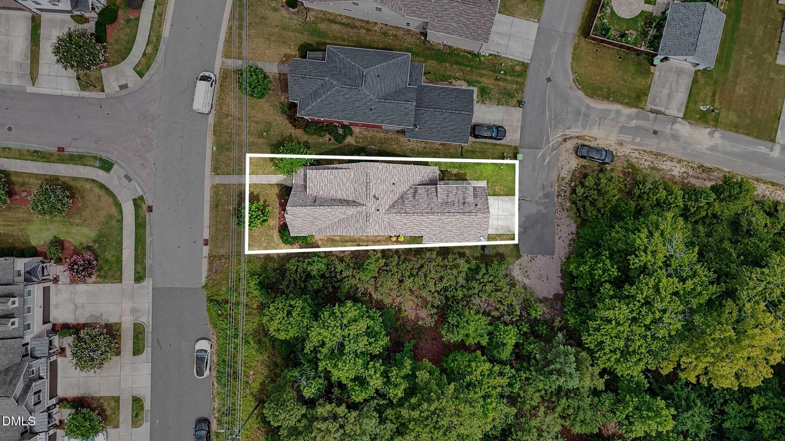 Property Lines - 2323 Mount Zion Church Road, Apex, NC 27502