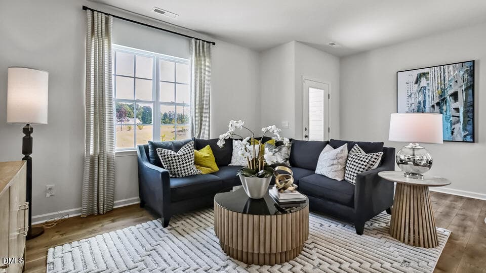 LIVING ROOM - 359 Freestall Drive, Wake Forest, NC 27587, Wake Forest