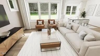 Family Room Rendering Representation - 2012 Pollinator Place, Mebane, NC 27302