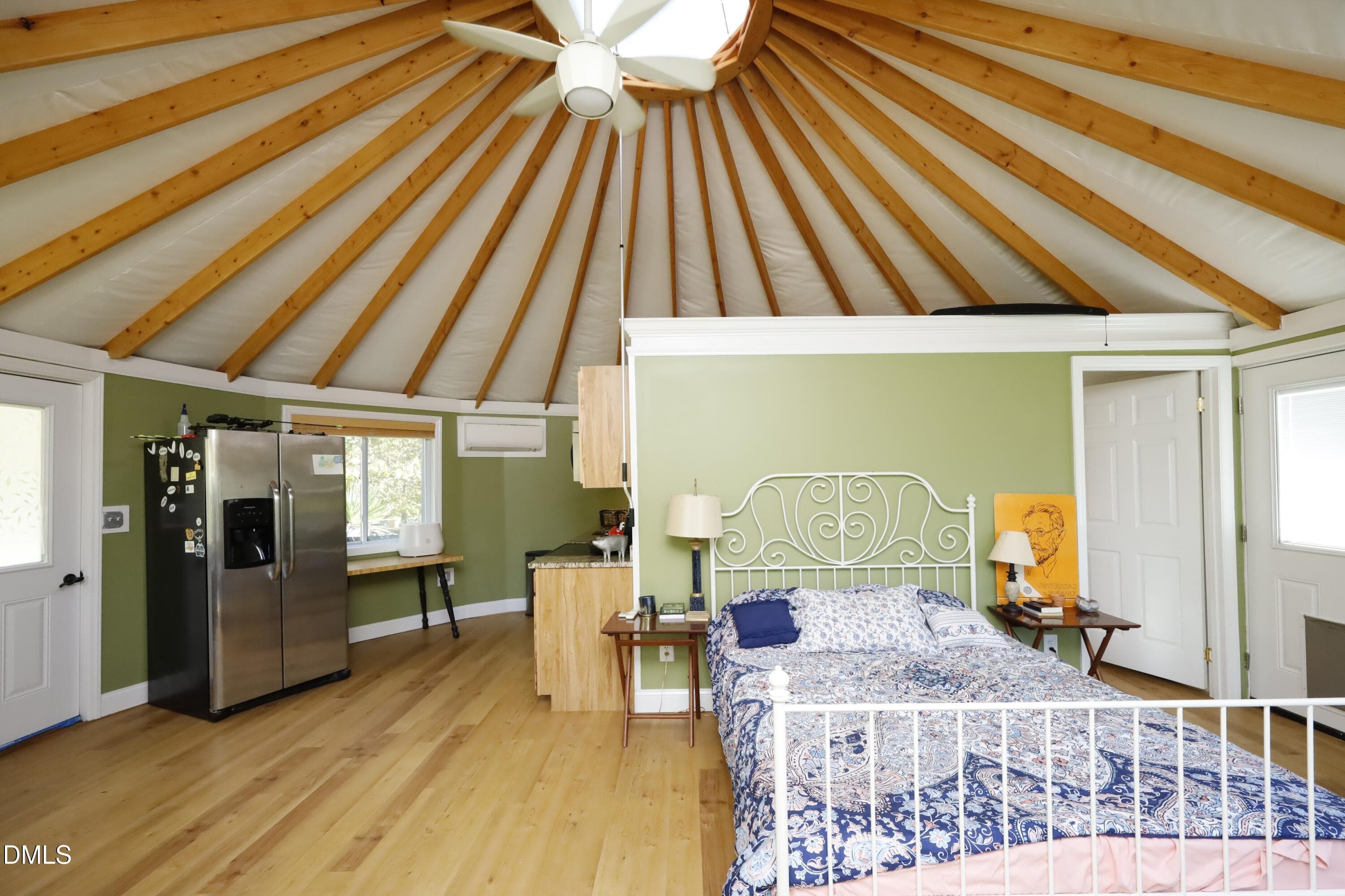 Yurt Bedroom - 196 Paces Mill Trail, Pittsboro, NC 27312