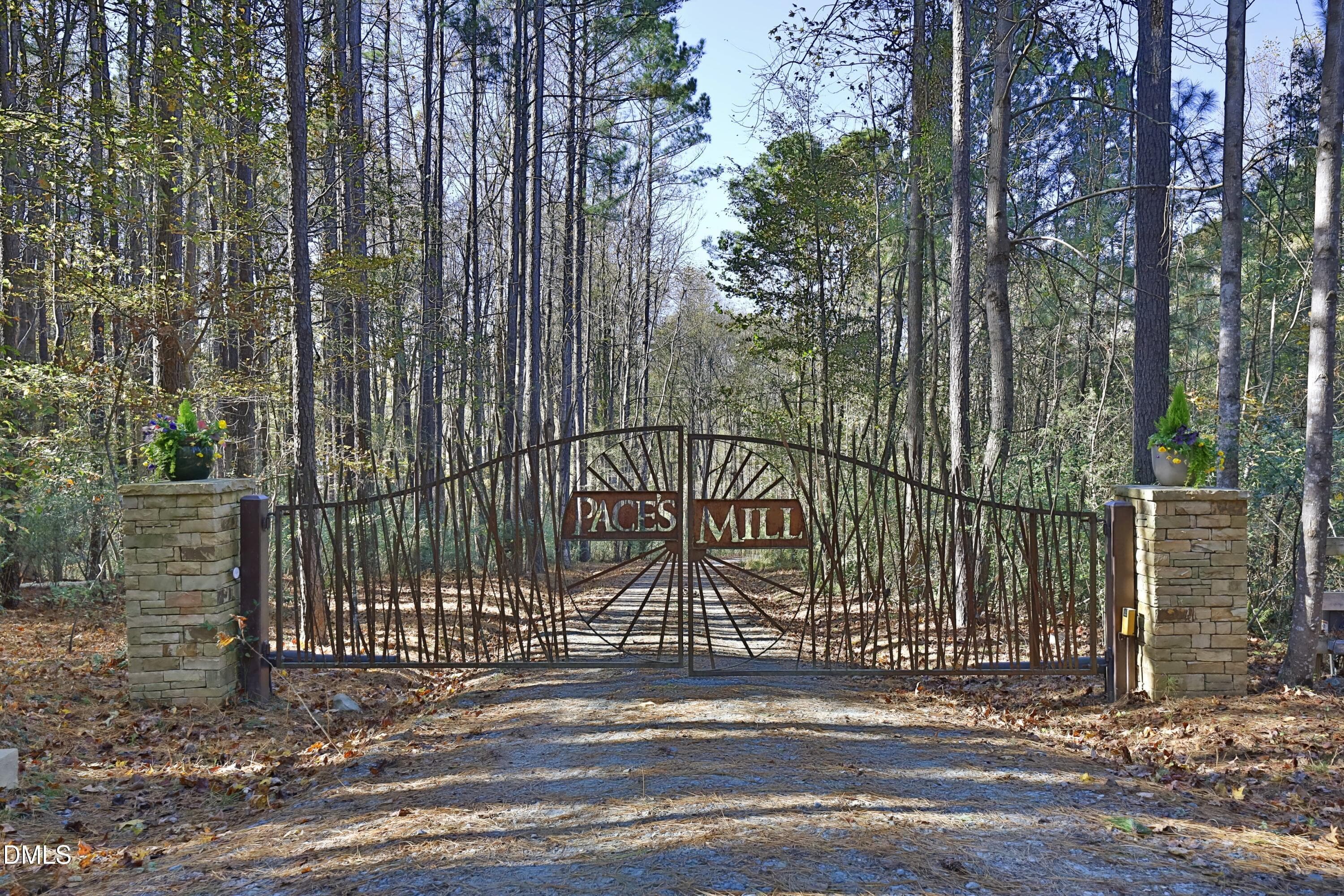 Gated Entry - 196 Paces Mill Trail, Pittsboro, NC 27312
