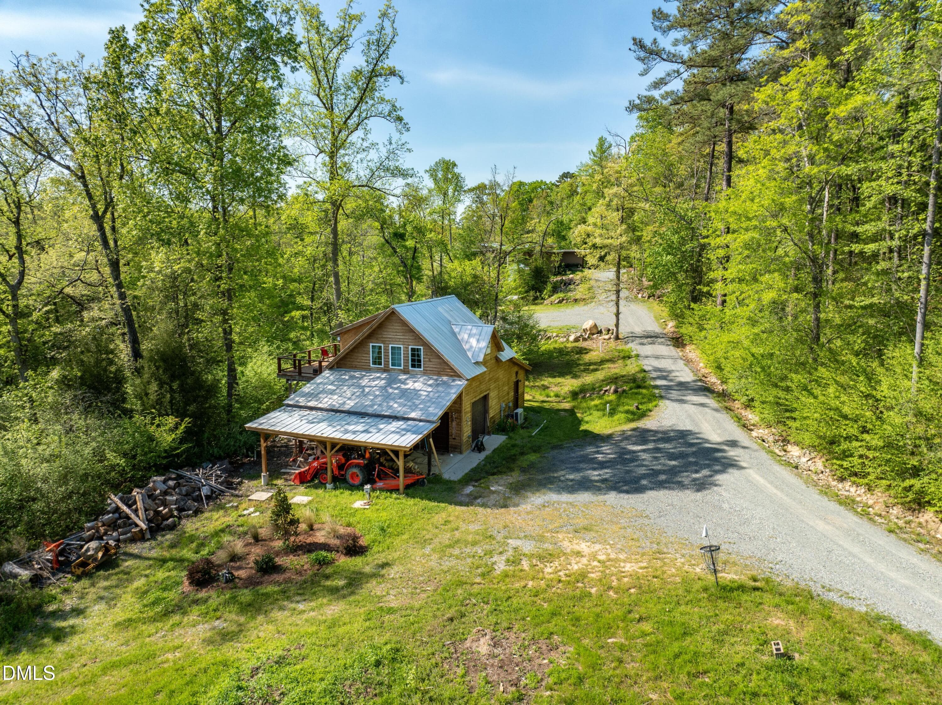 Aerial View - 196 Paces Mill Trail, Pittsboro, NC 27312