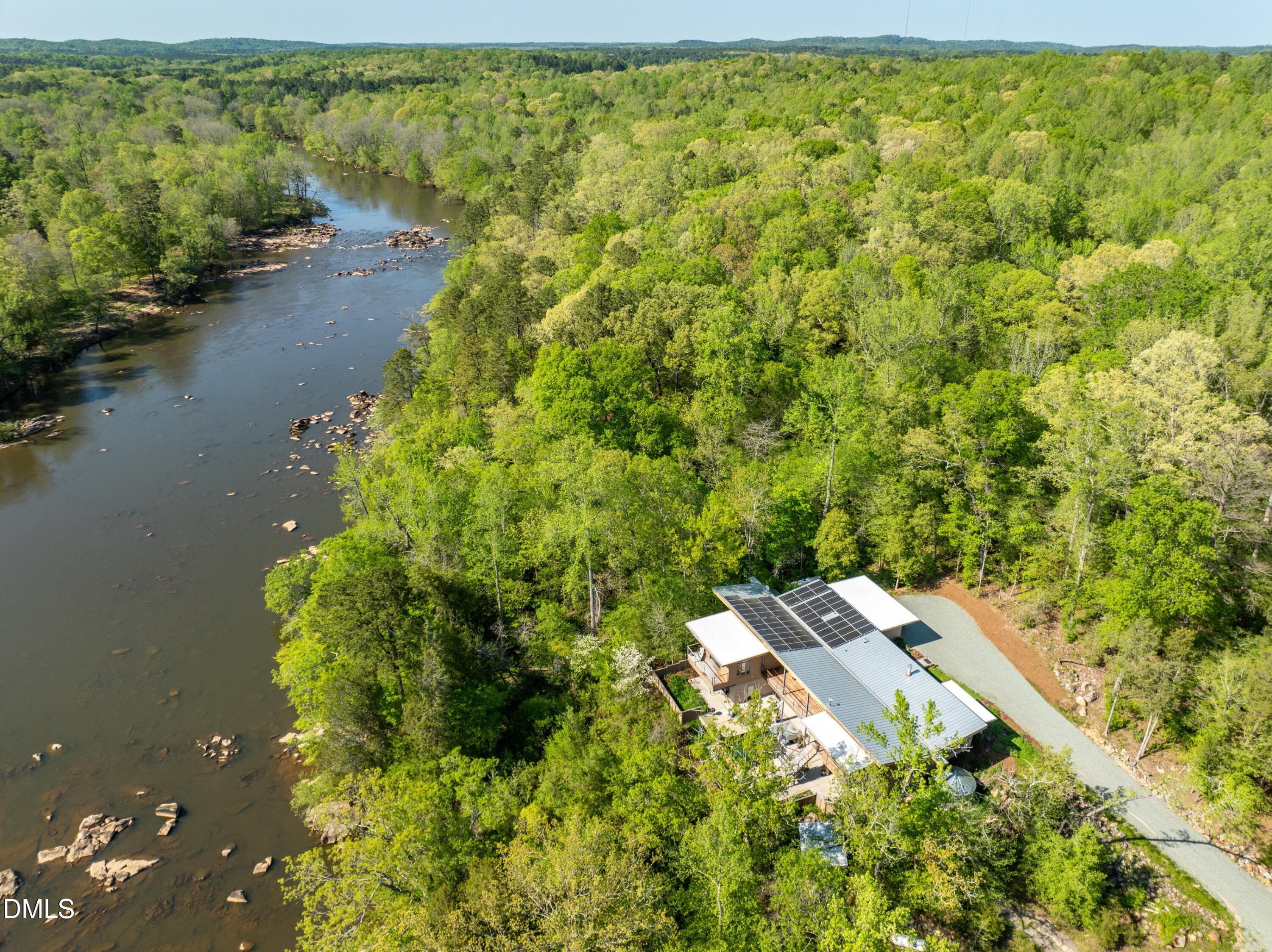 Aerial View - 196 Paces Mill Trail, Pittsboro, NC 27312