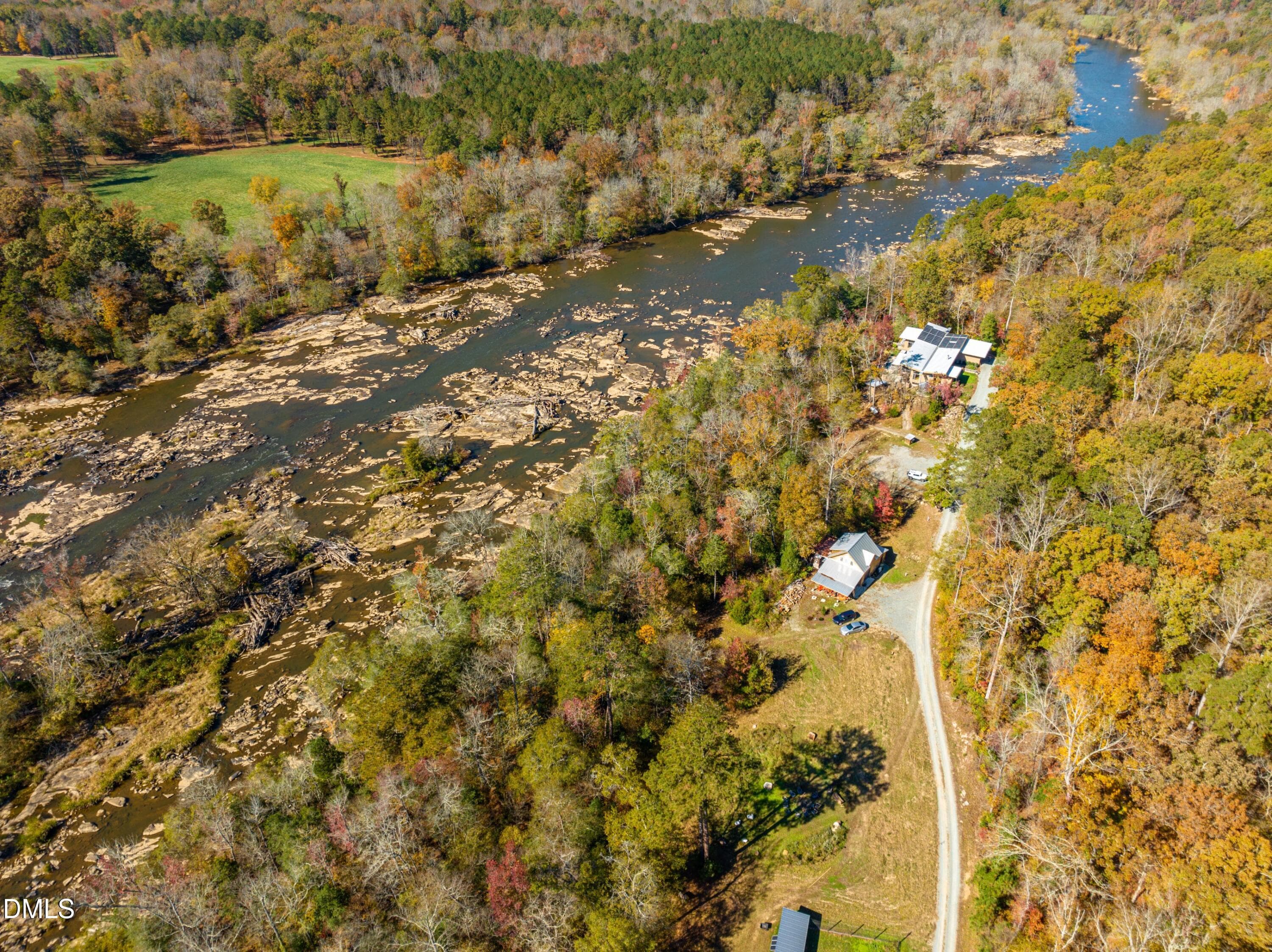Aerial View - 196 Paces Mill Trail, Pittsboro, NC 27312