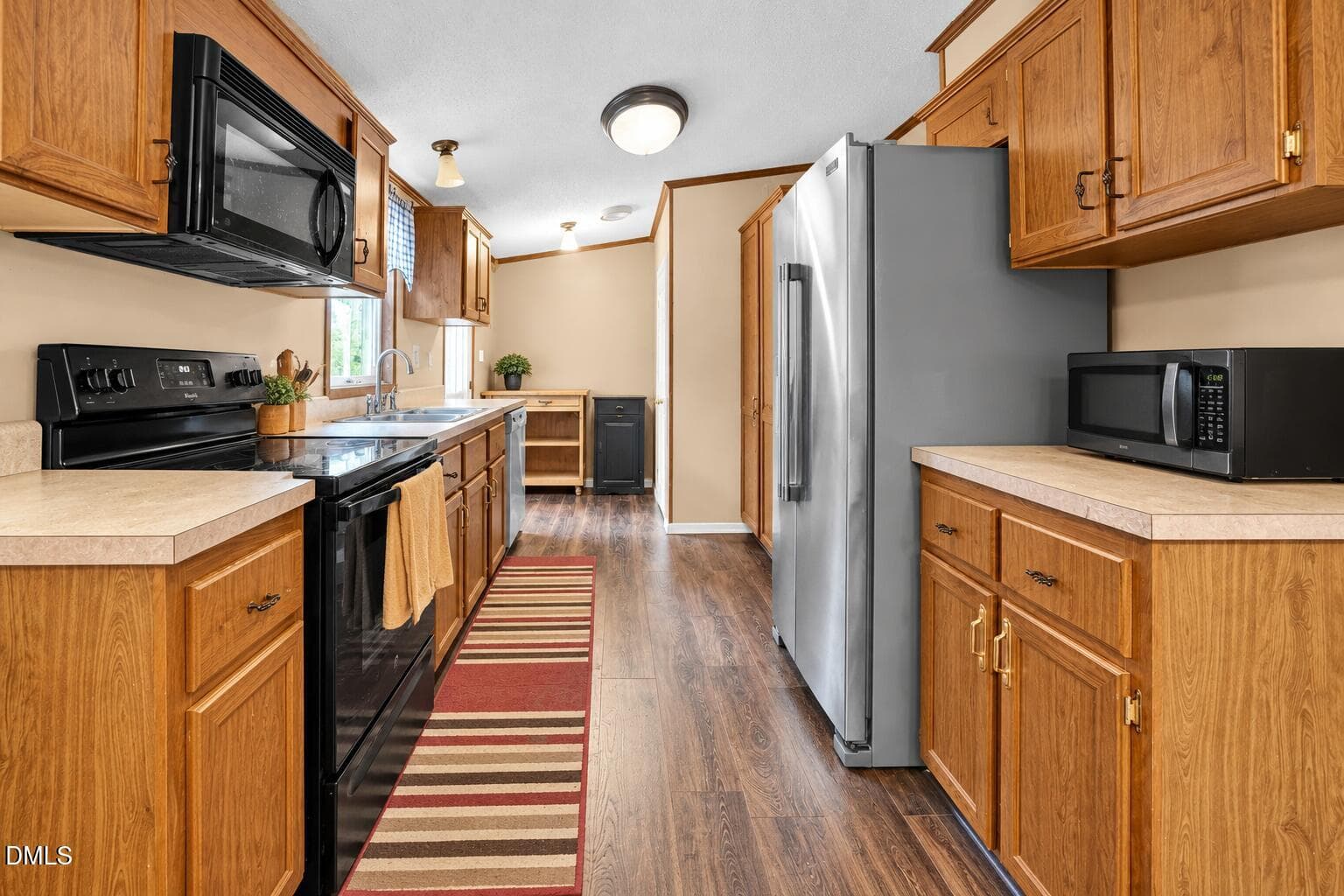 Warm Modern Galley Kitchen - 383 Joe Denton Road, Louisburg, NC 27549, Louisburg