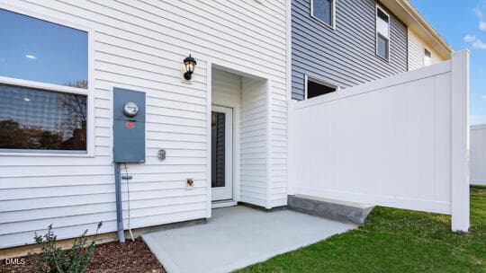 REAR PATIO - 361 Freestall Drive, Wake Forest, NC 27587