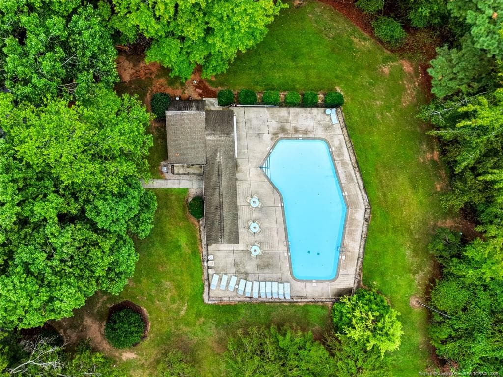 Overhead of Comm Pool - 2028 Long Point Trail, Sanford, NC 27332