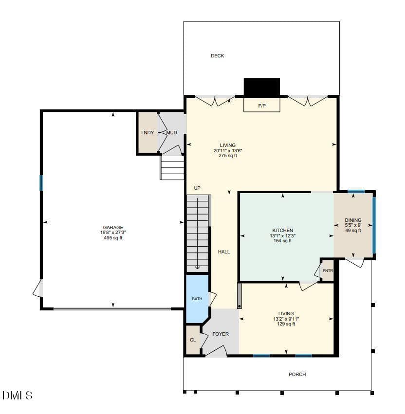 FLOOR PLAN TV 1 - 105 Sequoia Court, Cary, NC 27513
