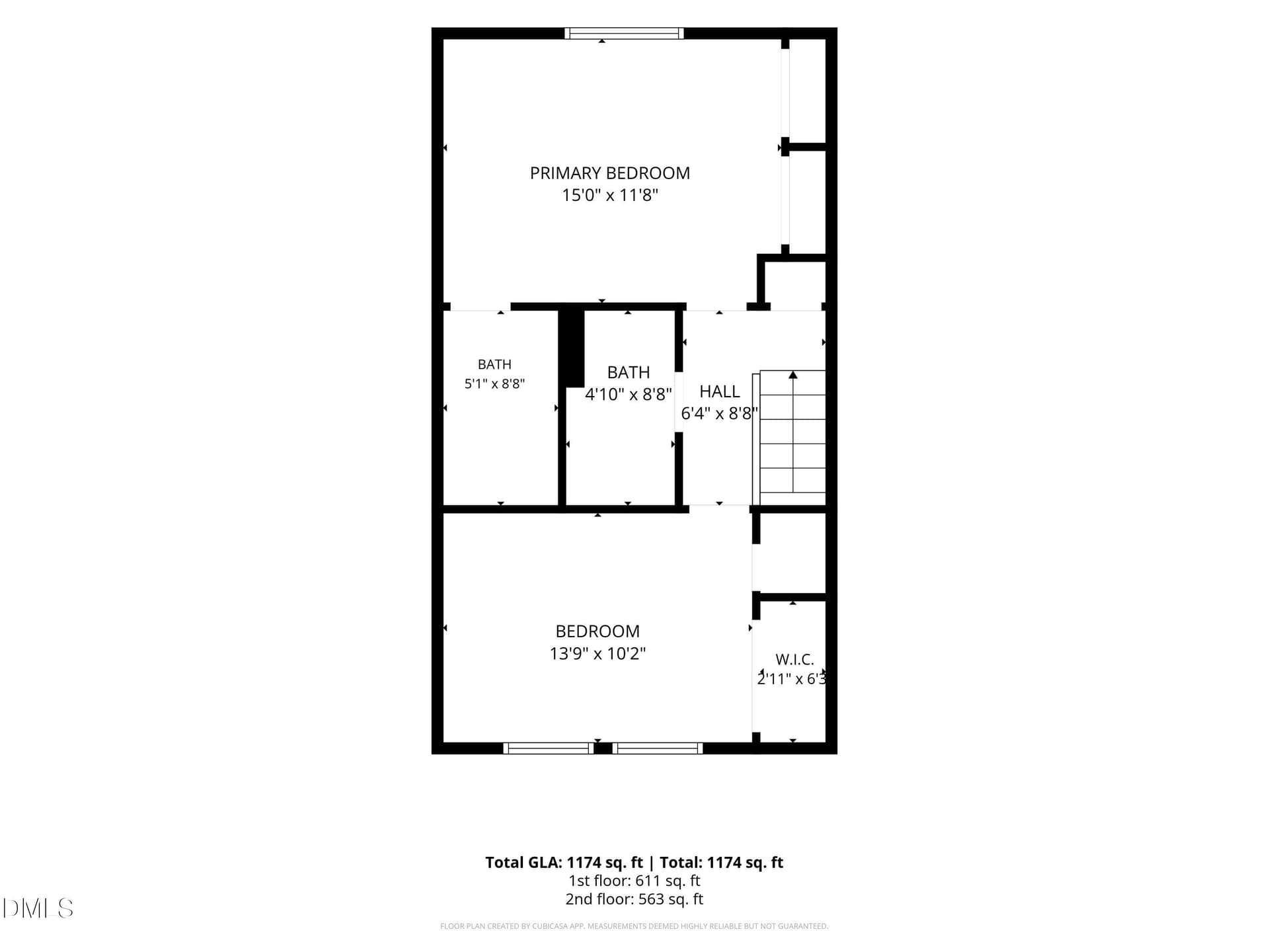 1-Floorplan_2 - 606 Oak Tree Drive 606, Chapel Hill, NC 27517