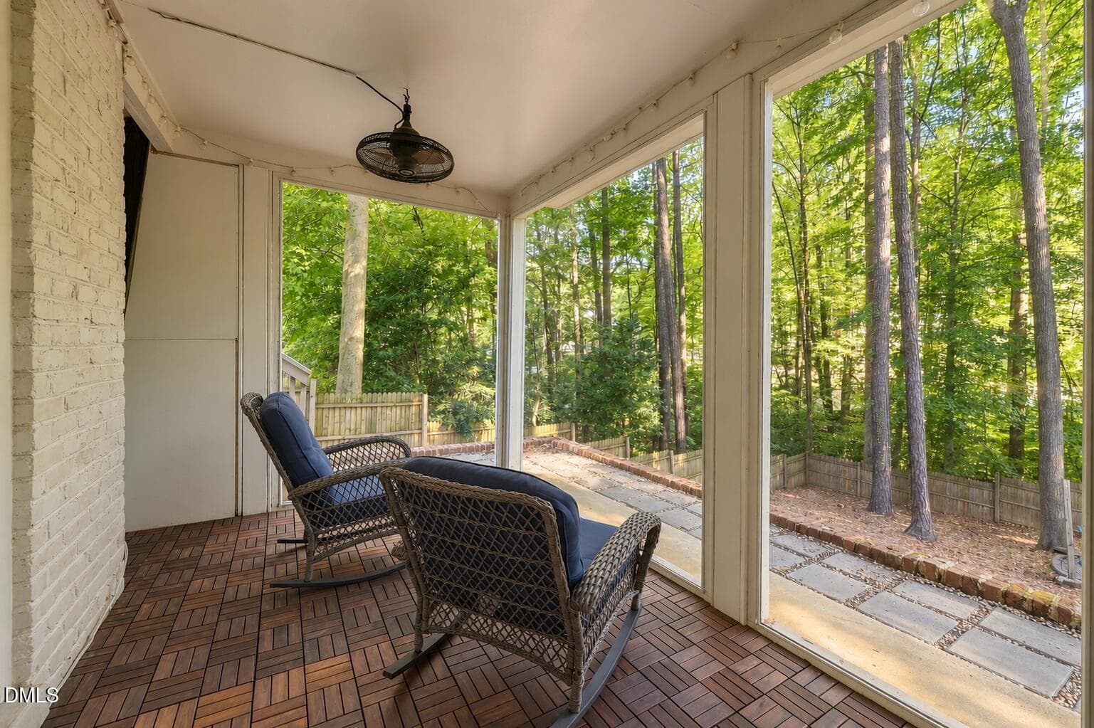 screen porch - 928 Northbrook Drive, Raleigh, NC 27609