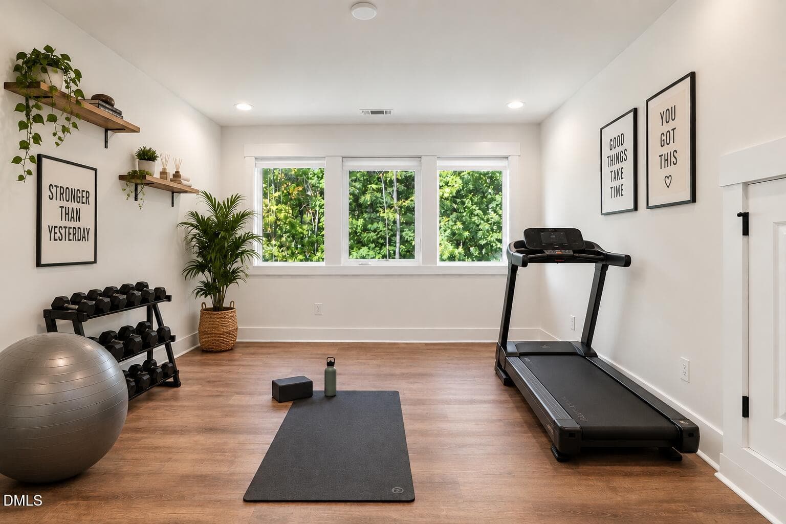 3rd floor bed-home gym Virtually Staged - 4019 Emerald Green Road, Raleigh, NC 27612