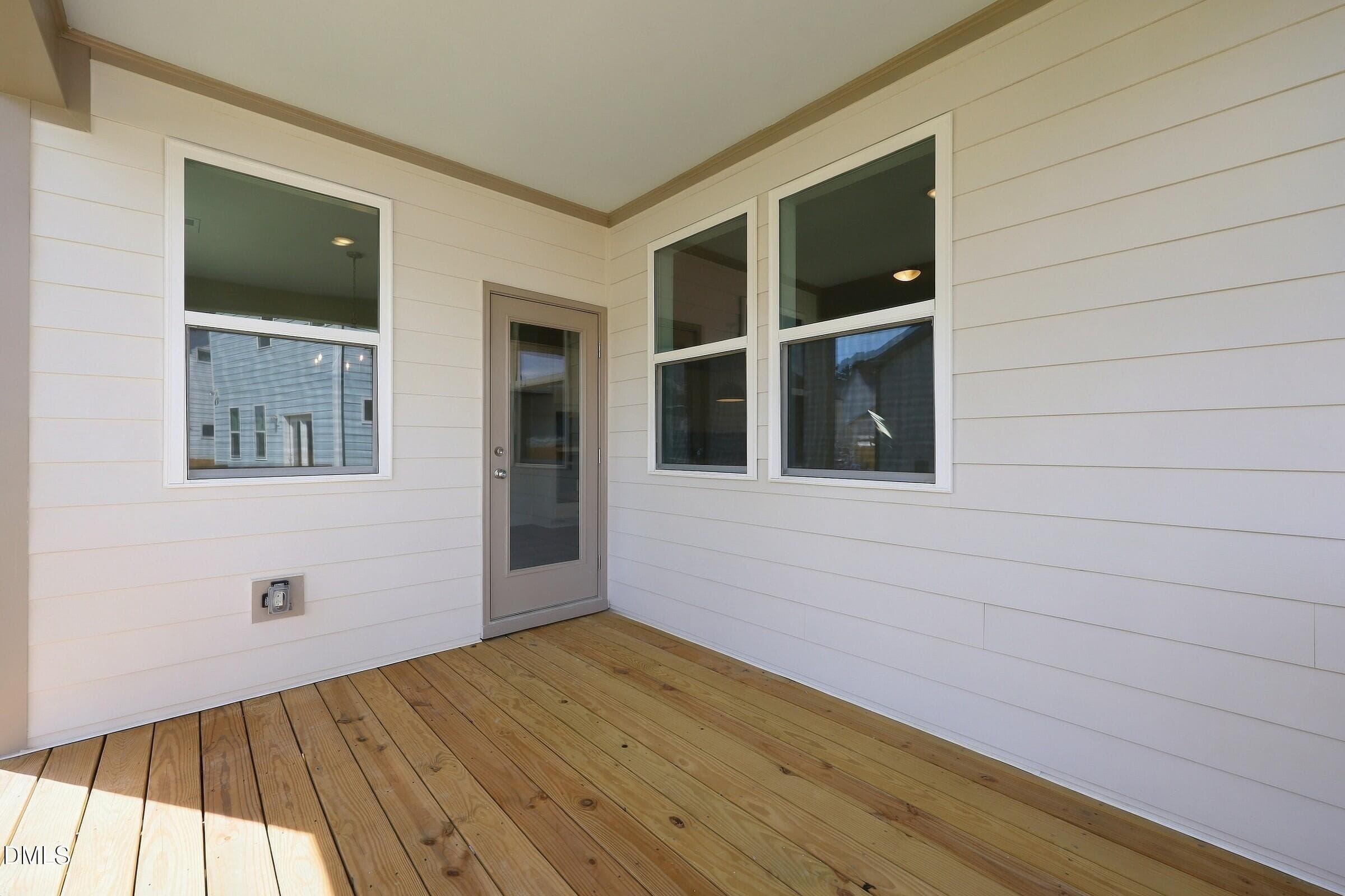 Covered Back Porch - 760 Lunar Light Drive, Wendell, NC 27591