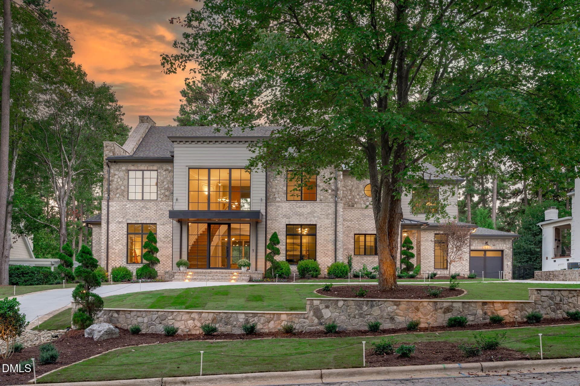 Twilight (2 of 17) - 7136 North Ridge Drive, Raleigh, NC 27615