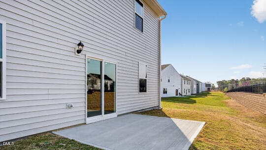 REAR PATIO - 508 Shorthorn Drive, Wake Forest, NC 27587