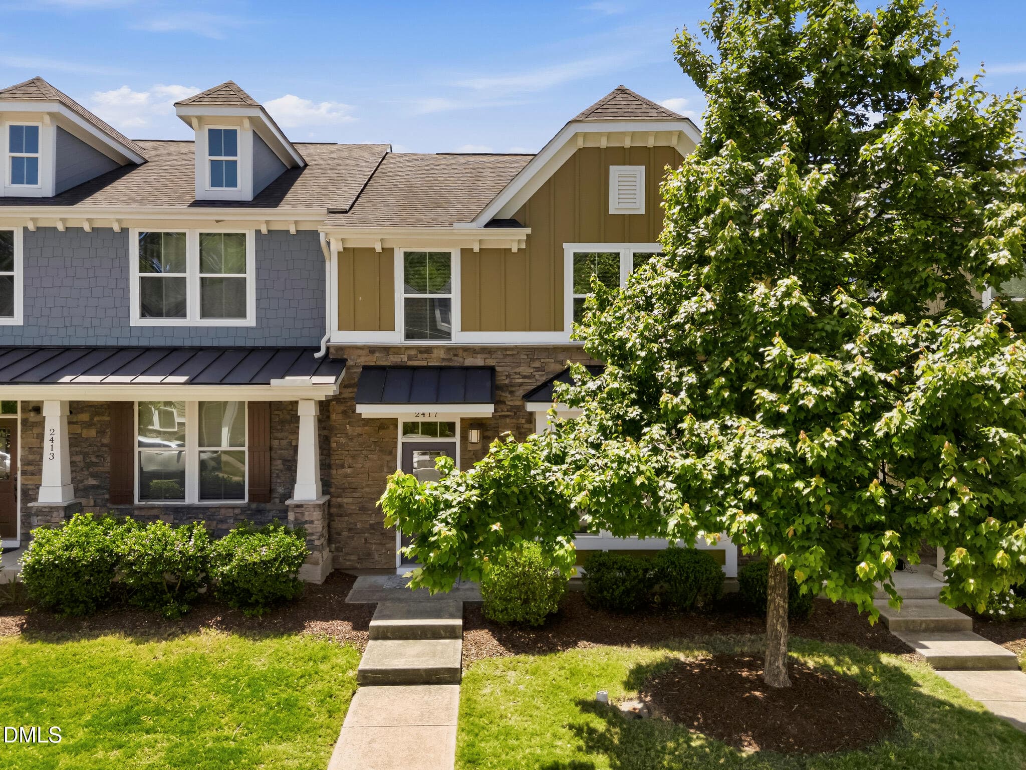 ExteriorEntryArial1_photo - 2417 Historic Circle, Morrisville, NC 27560