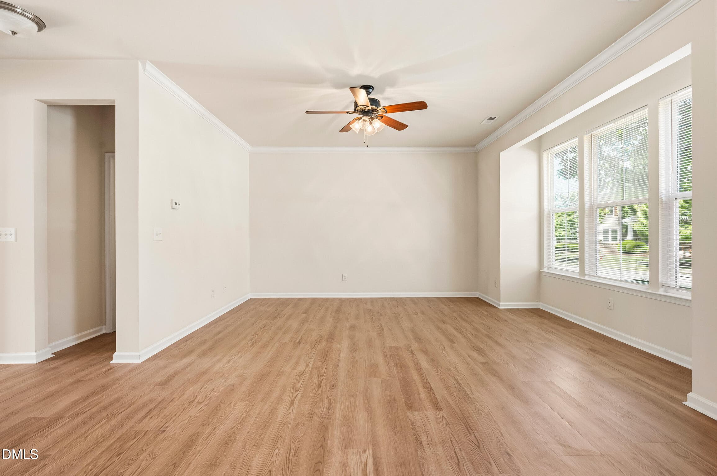 FamilyRoomViewFromCoatCloset - 2417 Historic Circle, Morrisville, NC 27560