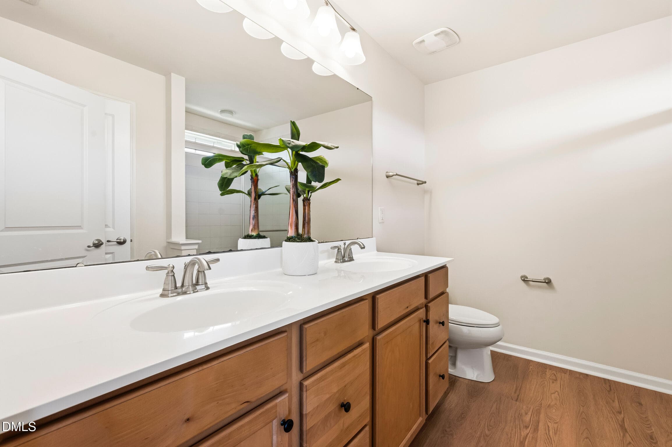 MasterBathroomFromEntry - 2417 Historic Circle, Morrisville, NC 27560