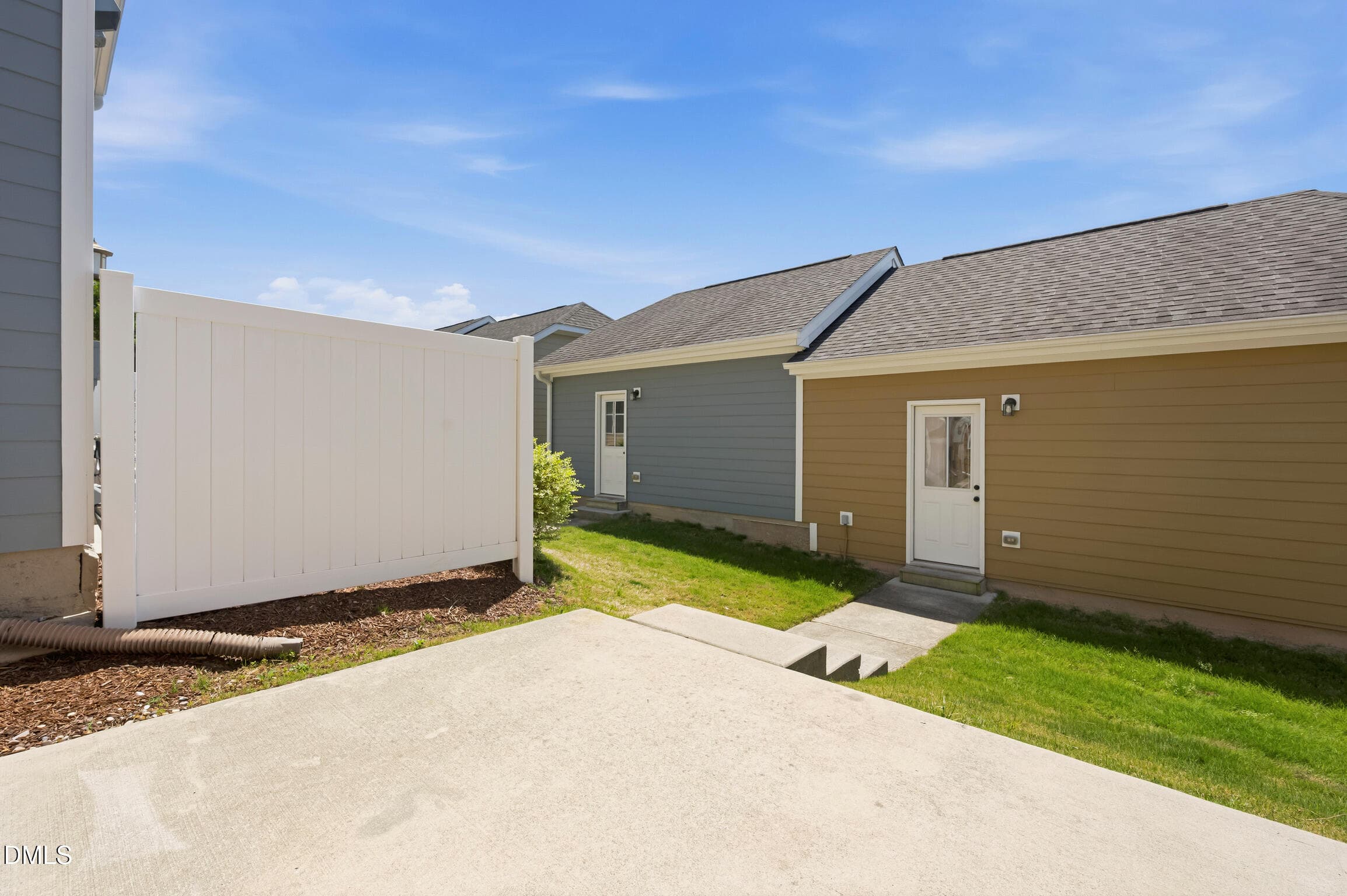 GarageFromPatioDoor - 2417 Historic Circle, Morrisville, NC 27560