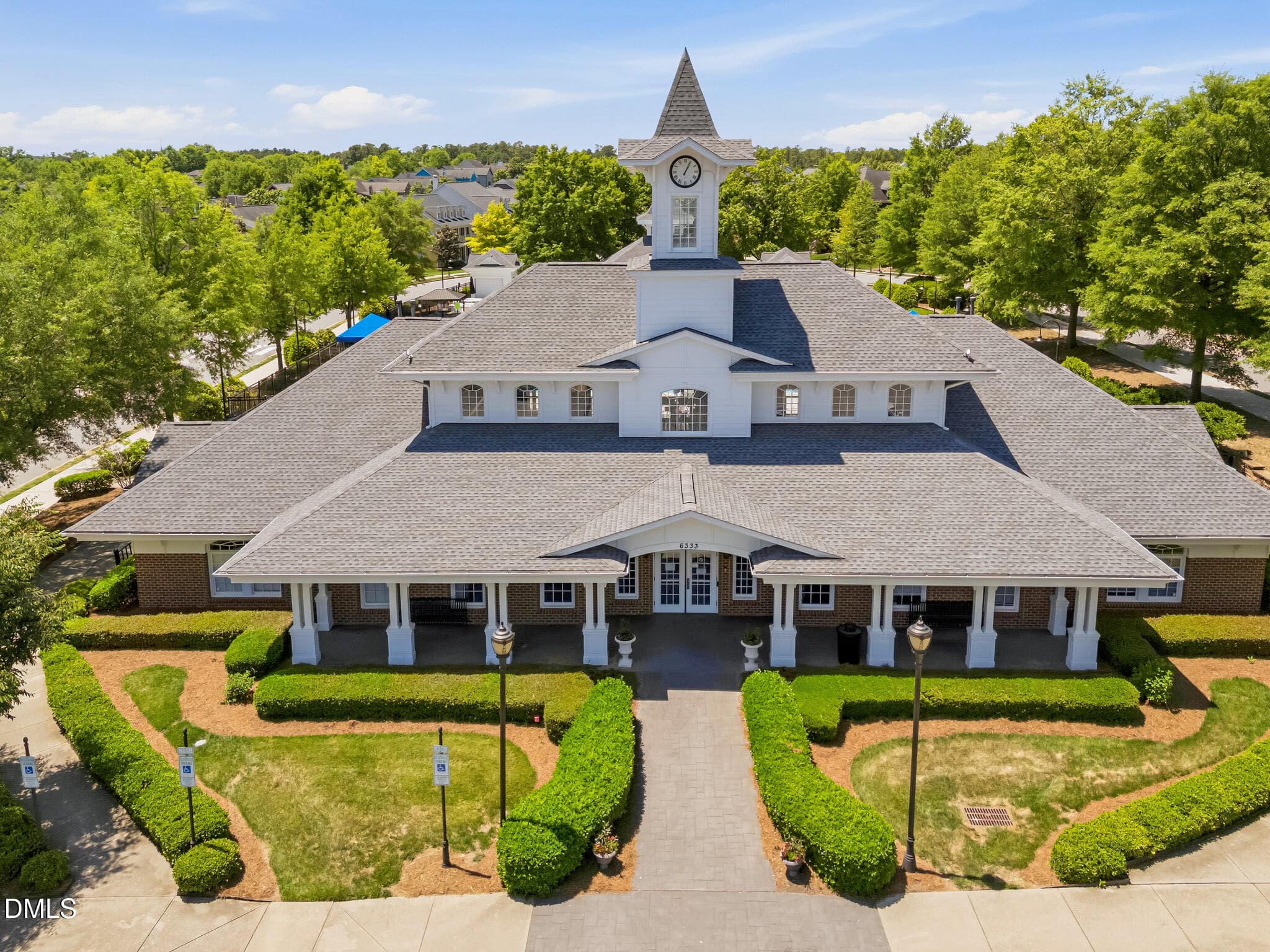 OutdoorClubhouseArialview1 - 2417 Historic Circle, Morrisville, NC 27560