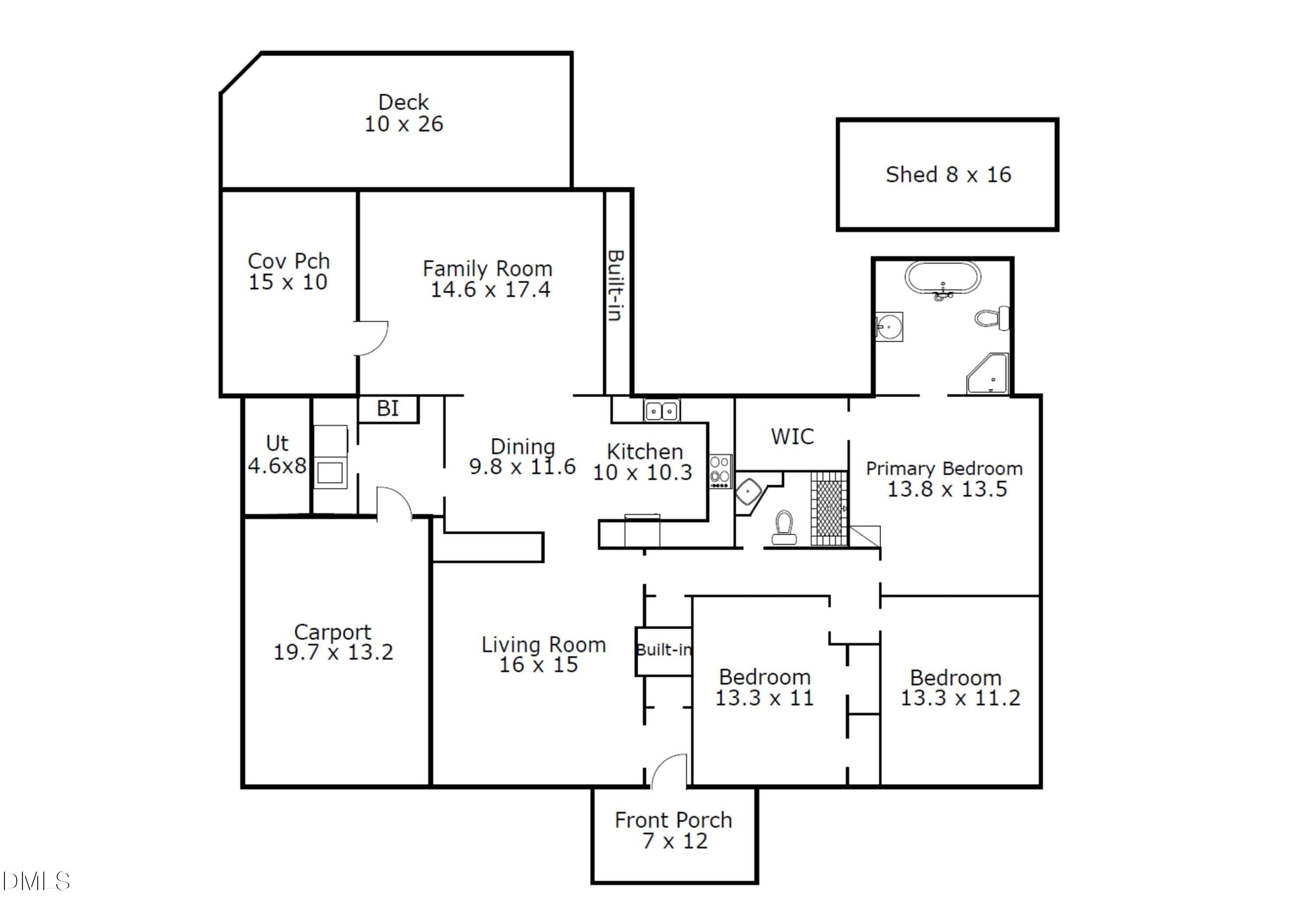 Floorplan - 2113 James Slaughter Road, Fuquay Varina, NC 27526