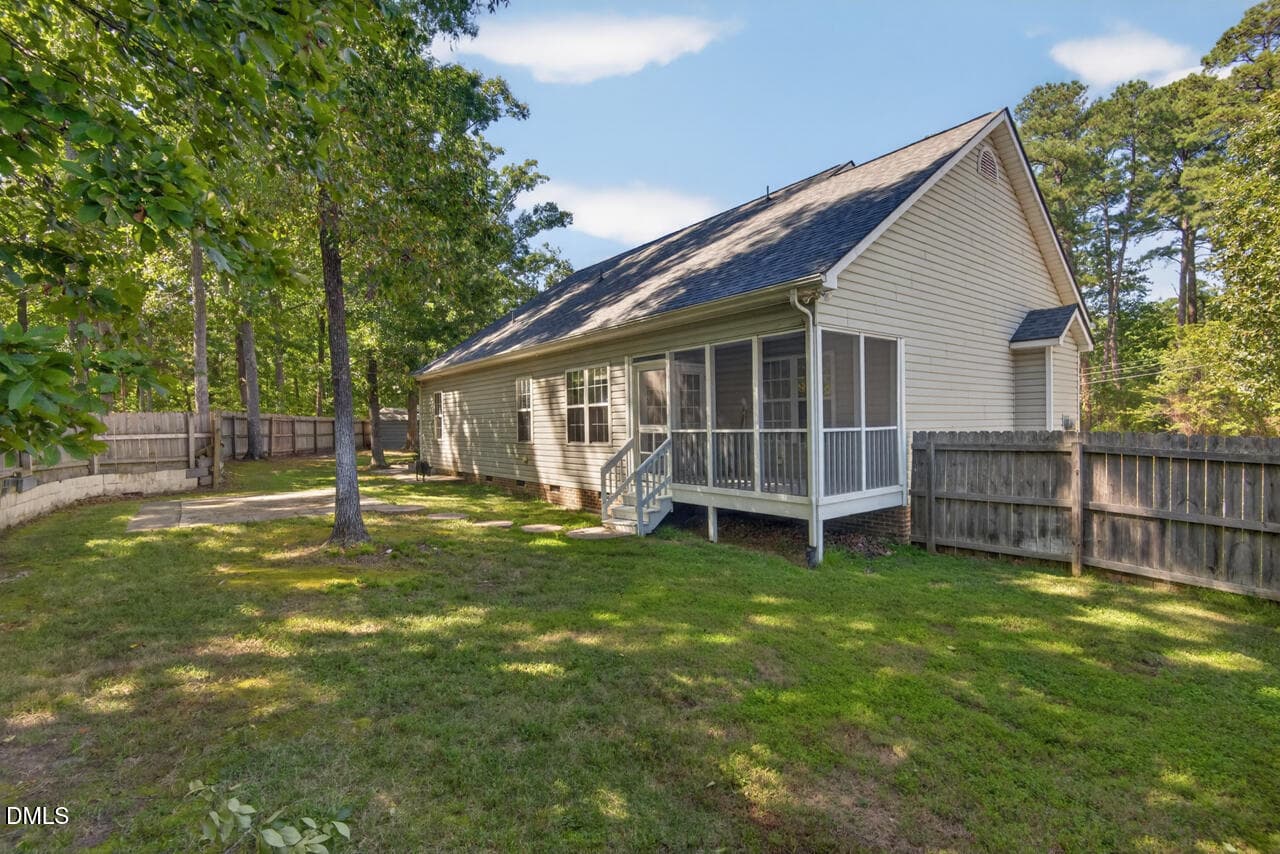 Screened Rear Side Deck - 6813 Barbee Road, Durham, NC 27713, Durham