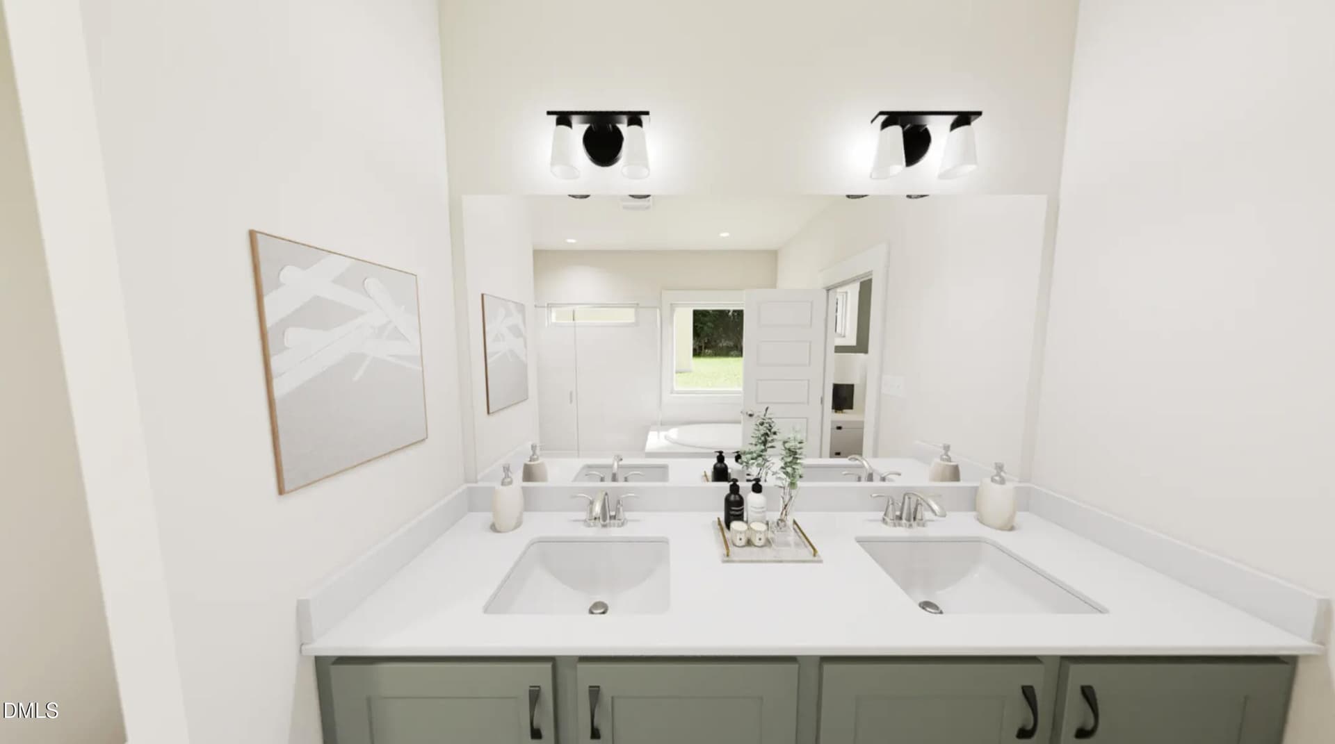 Bathroom Rendering - 1005 Pinhook Lane, Mebane, NC 27302