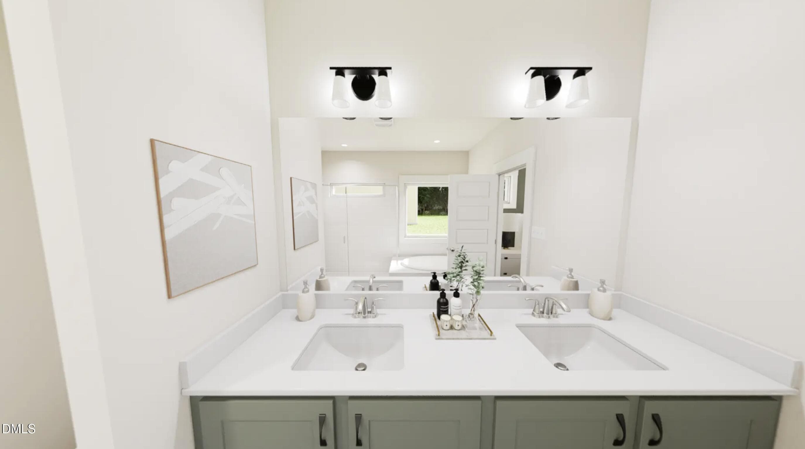 Bathroom Rendering - 1005 Pinhook Lane, Mebane, NC 27302
