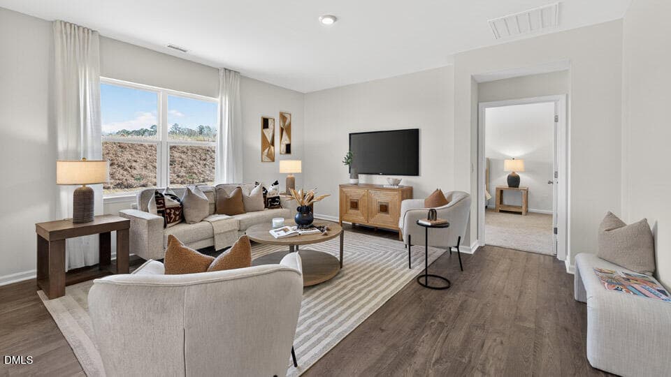 LIVING ROOM - 512 Shorthorn Drive, Wake Forest, NC 27587