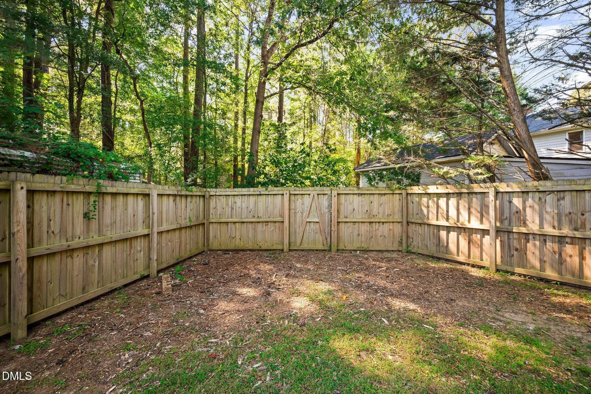 Privacy Fence - 1206 Little Acres Drive, Durham, NC 27713