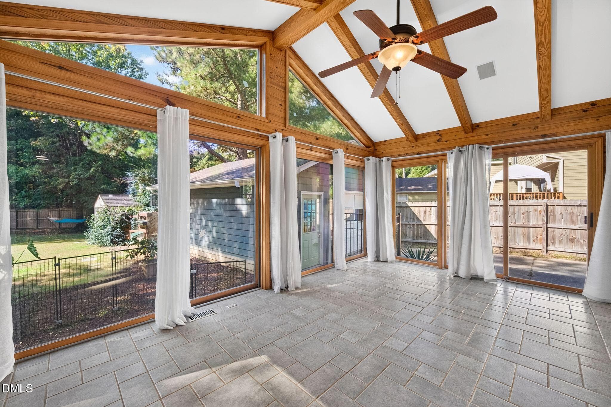 Beautiful Sunroom! - 1206 Little Acres Drive, Durham, NC 27713