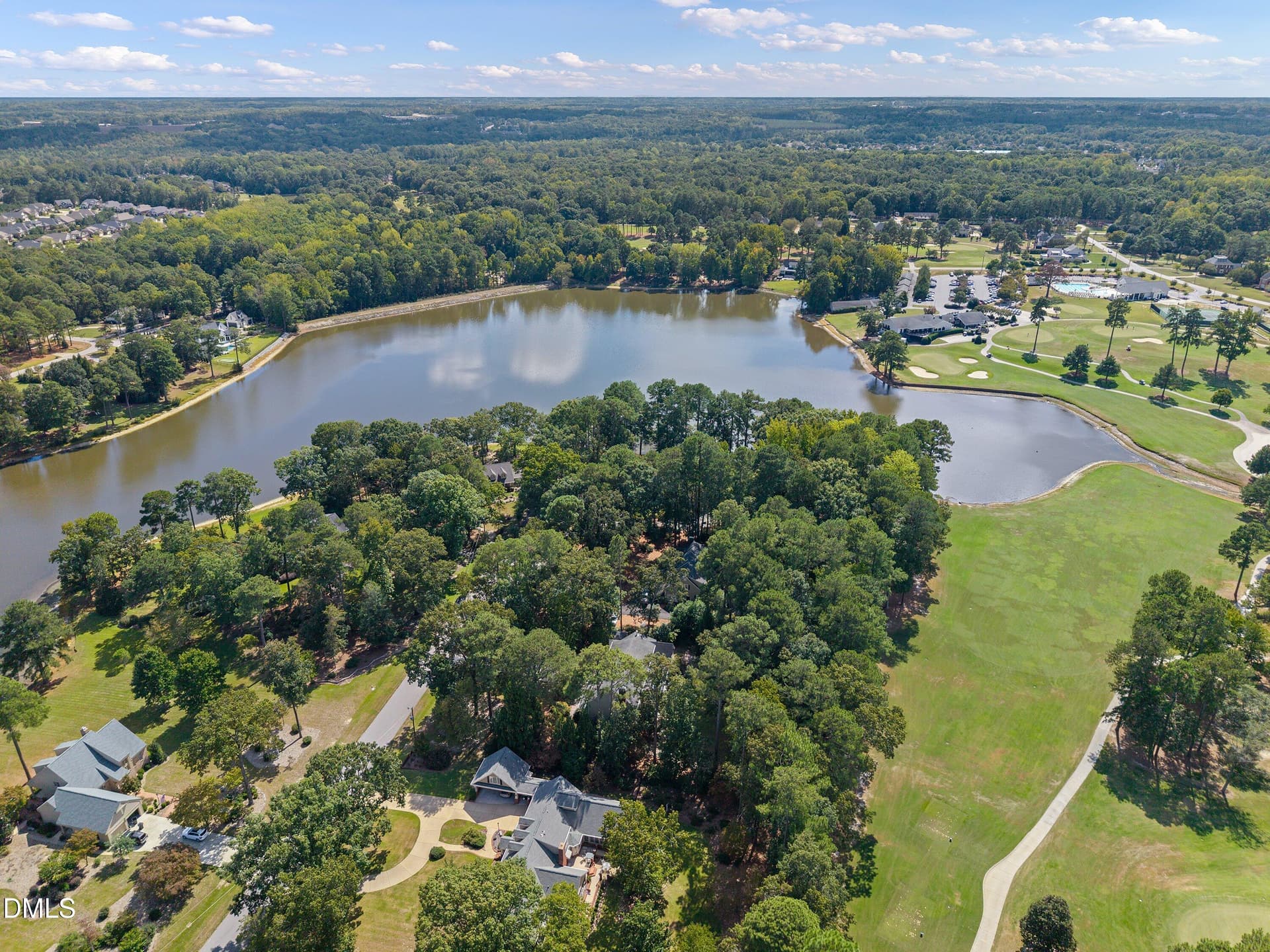 Aerial - 6504 Prestwick Place, Fuquay Varina, NC 27526