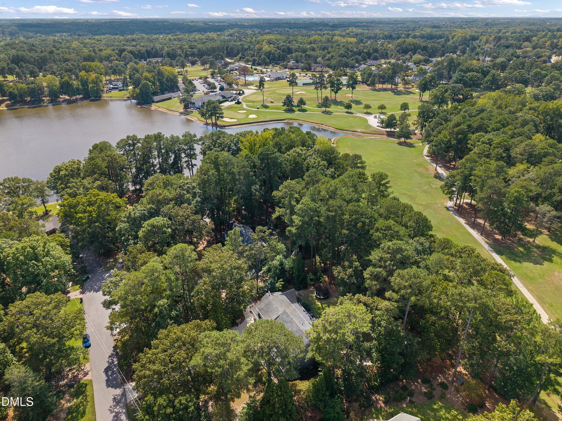Aerial - 6504 Prestwick Place, Fuquay Varina, NC 27526