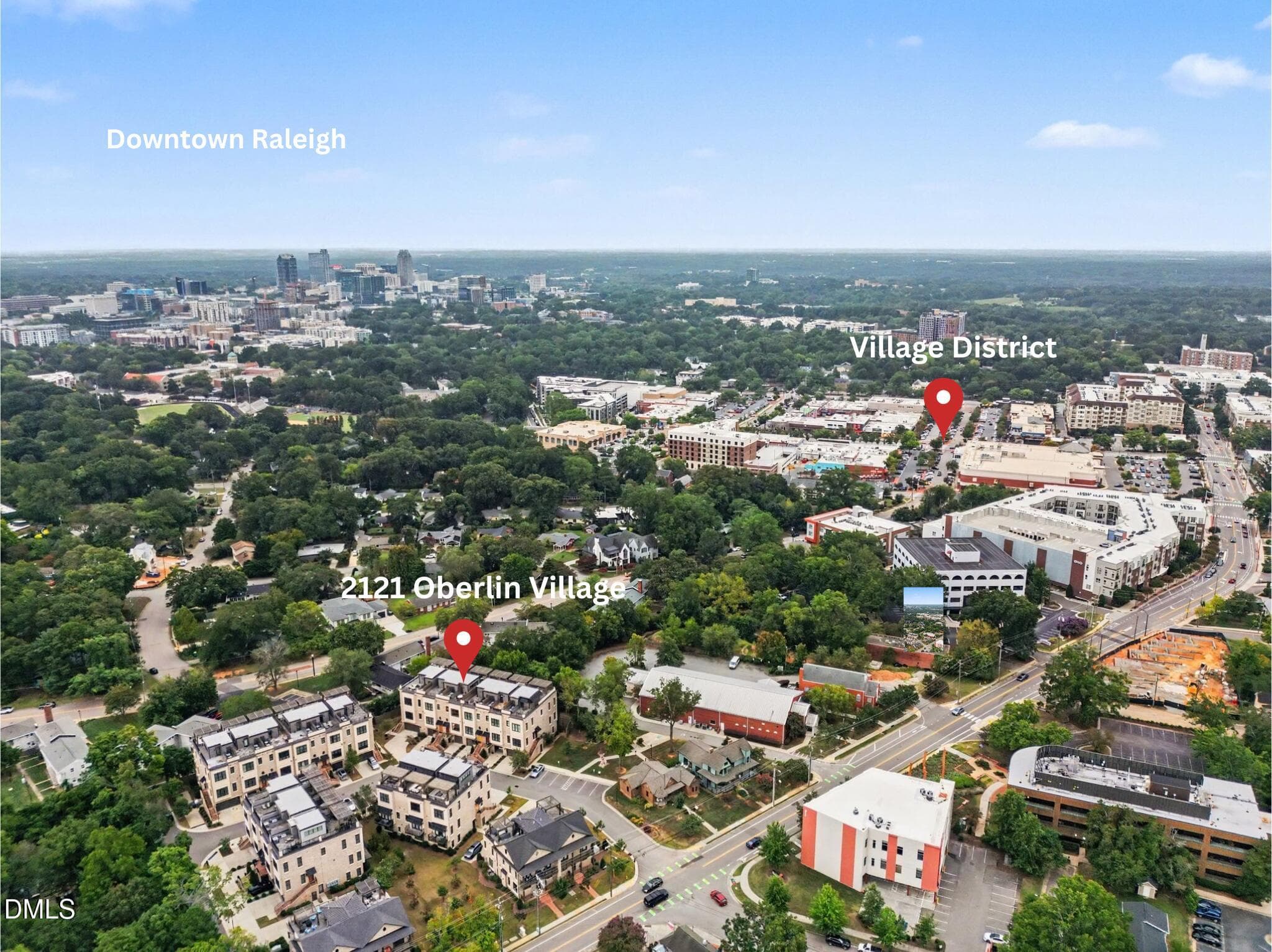 Drone - 2121 Oberlin Village Drive 105, Raleigh, NC 27605