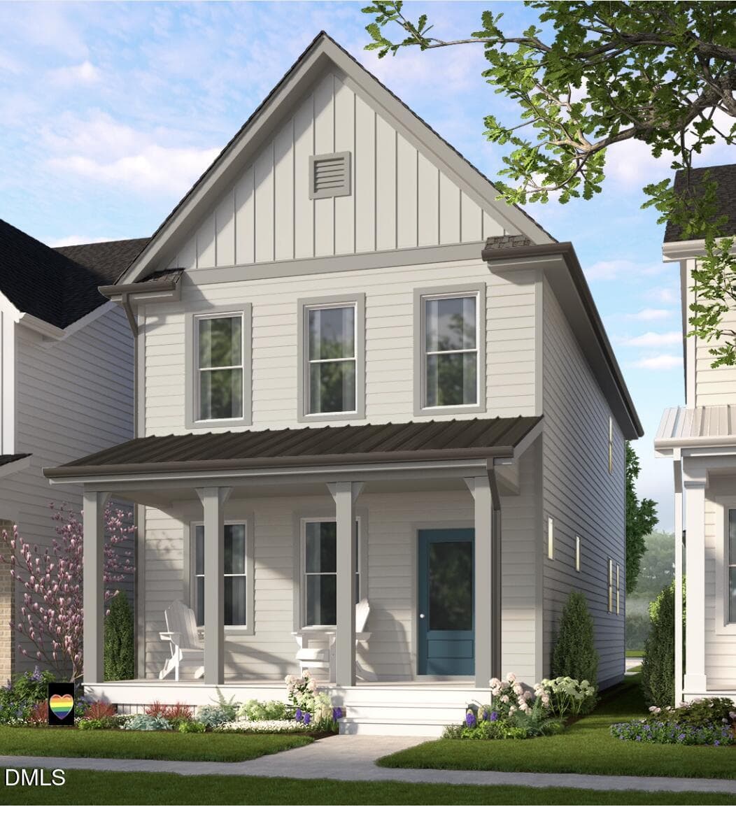 Scissors Exterior Color Scheme rendering - 1804 Avett Song Place, Wendell, NC 27591