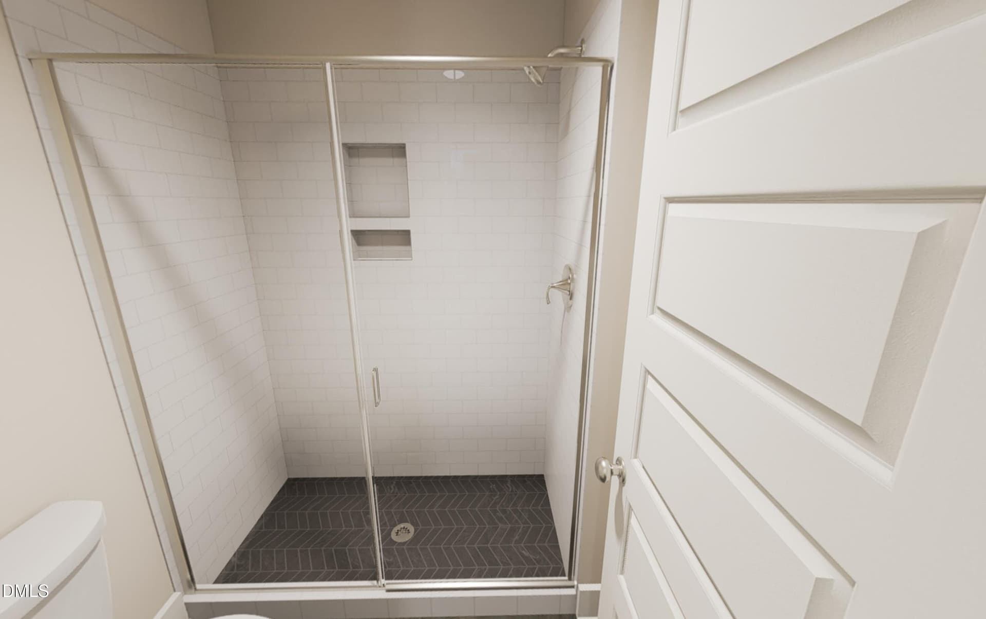 Primary Bath rendering - 1804 Avett Song Place, Wendell, NC 27591