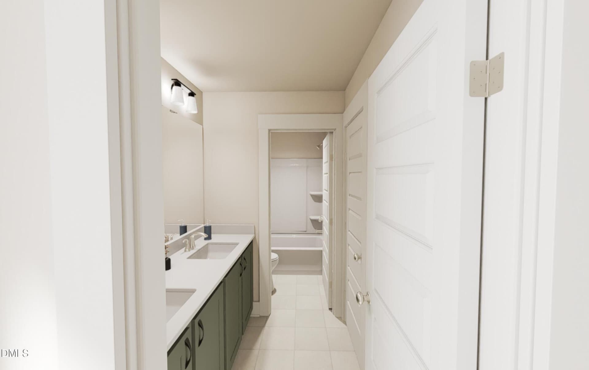 Buddy Bath Rendering - 1804 Avett Song Place, Wendell, NC 27591