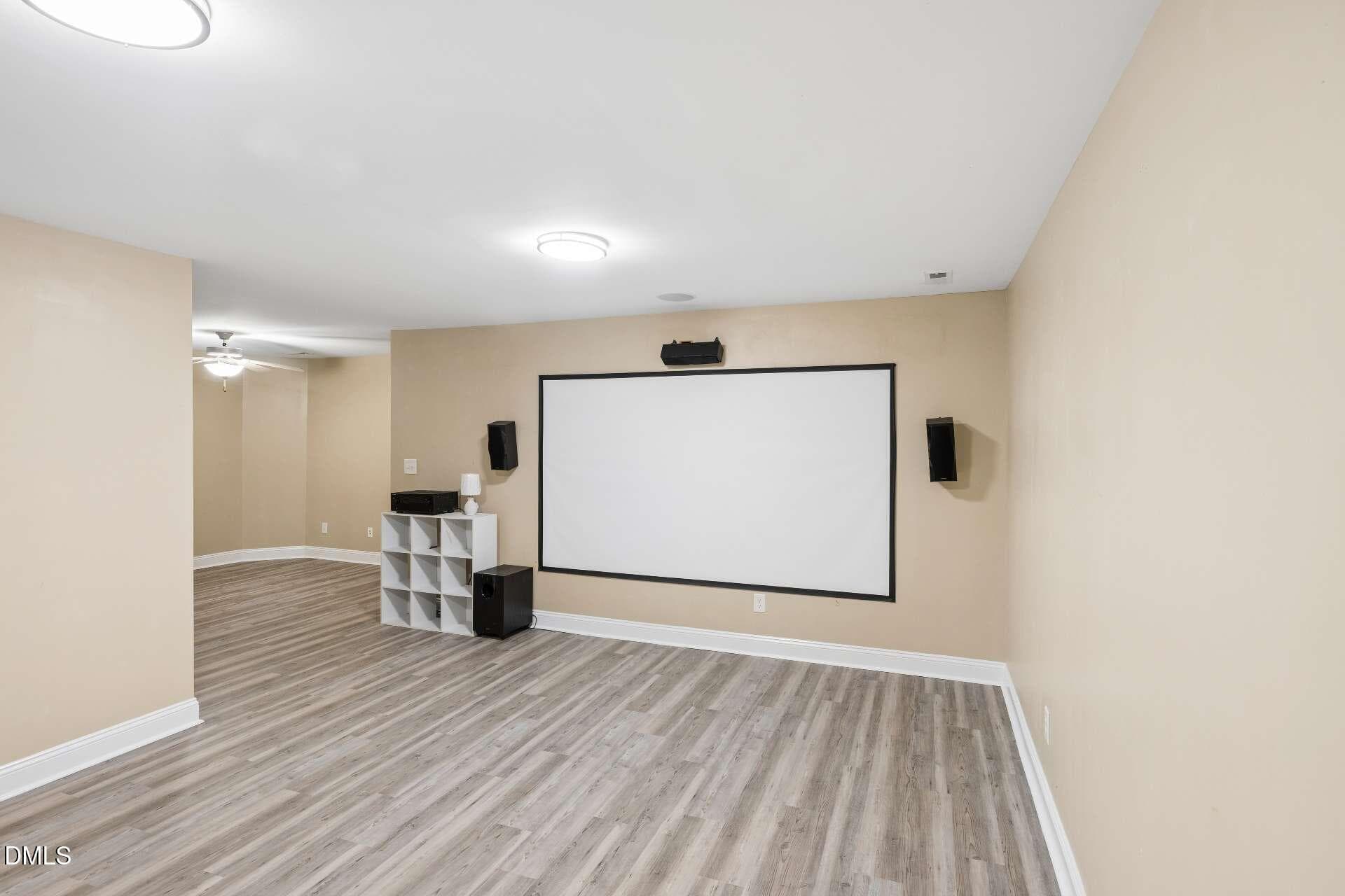 Basement Theater Room - 516 Deacon Ridge Street, Wake Forest, NC 27587