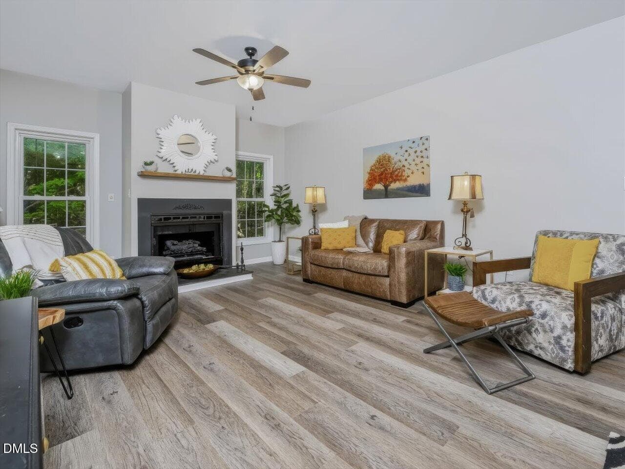 1-Living Room - 4628 Harmony Lane, Efland, NC 27243