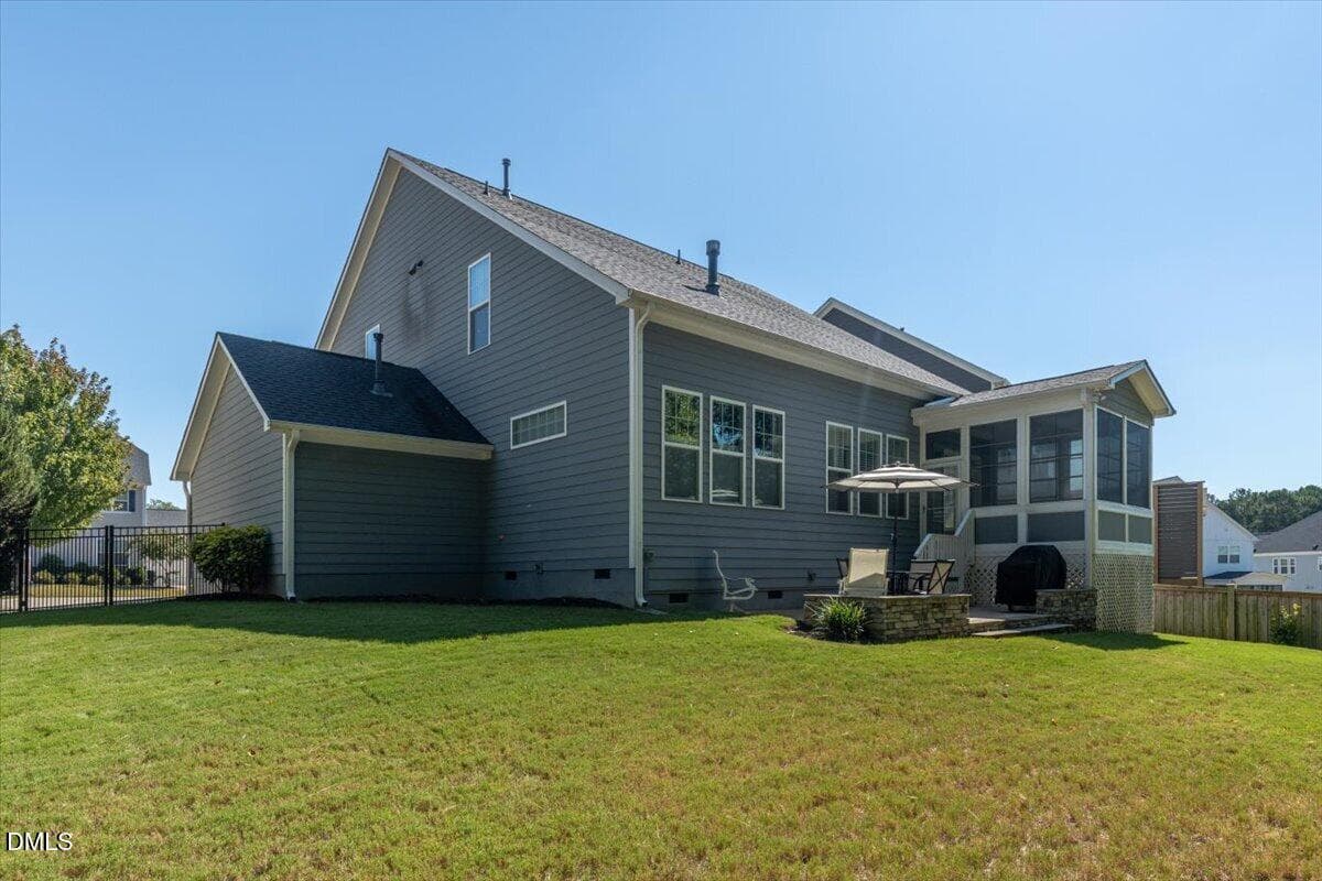 Rear of Home - 320 Victory Falls Drive, Apex, NC 27539