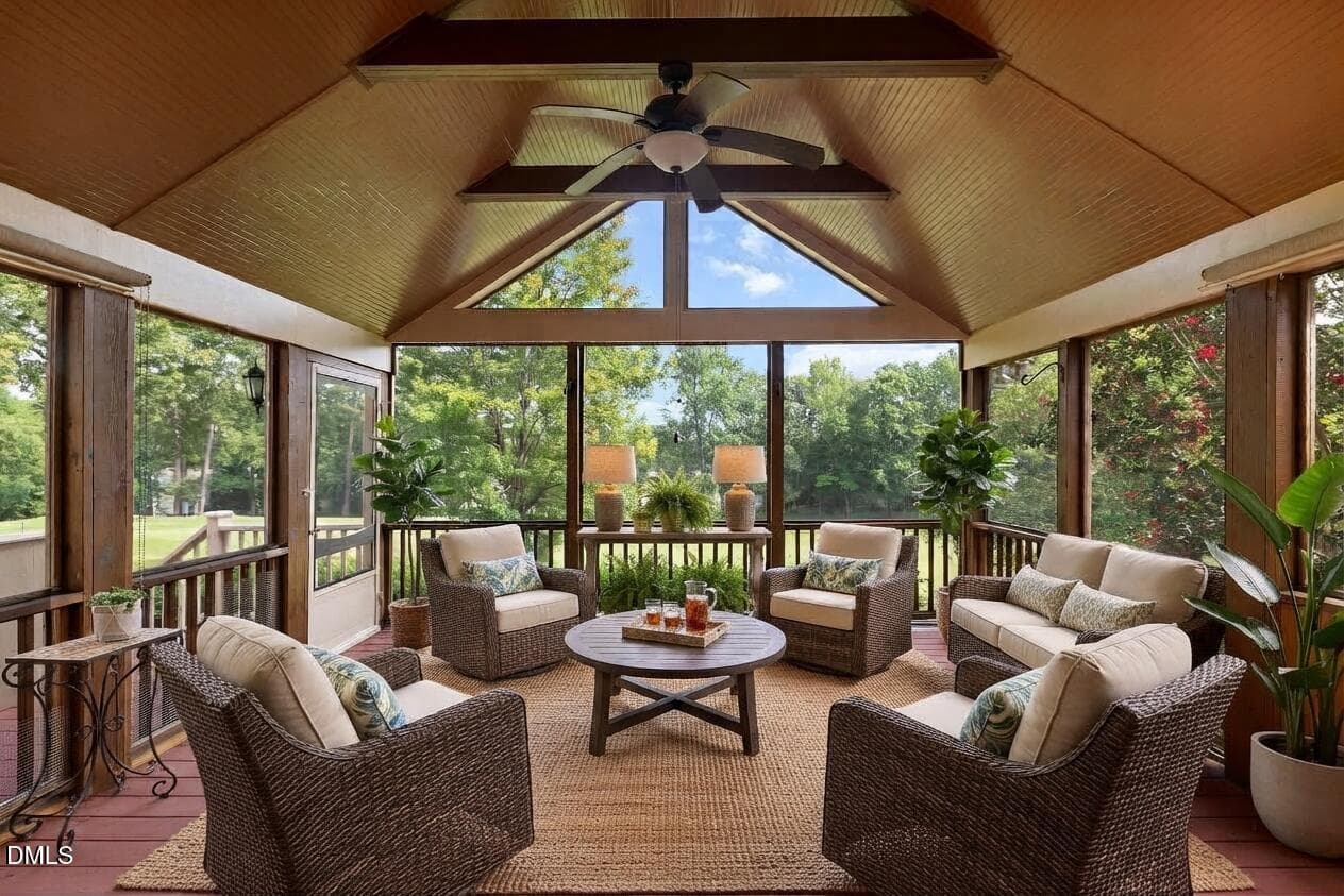 Furniture Deck - 4933 Harbour Towne Drive, Raleigh, NC 27604