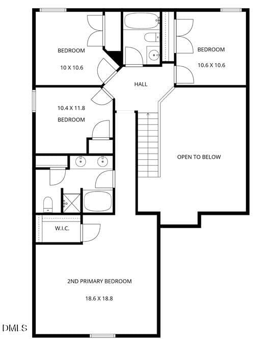 2ndFloor - 4149 Elkton Drive, Raleigh, NC 27610
