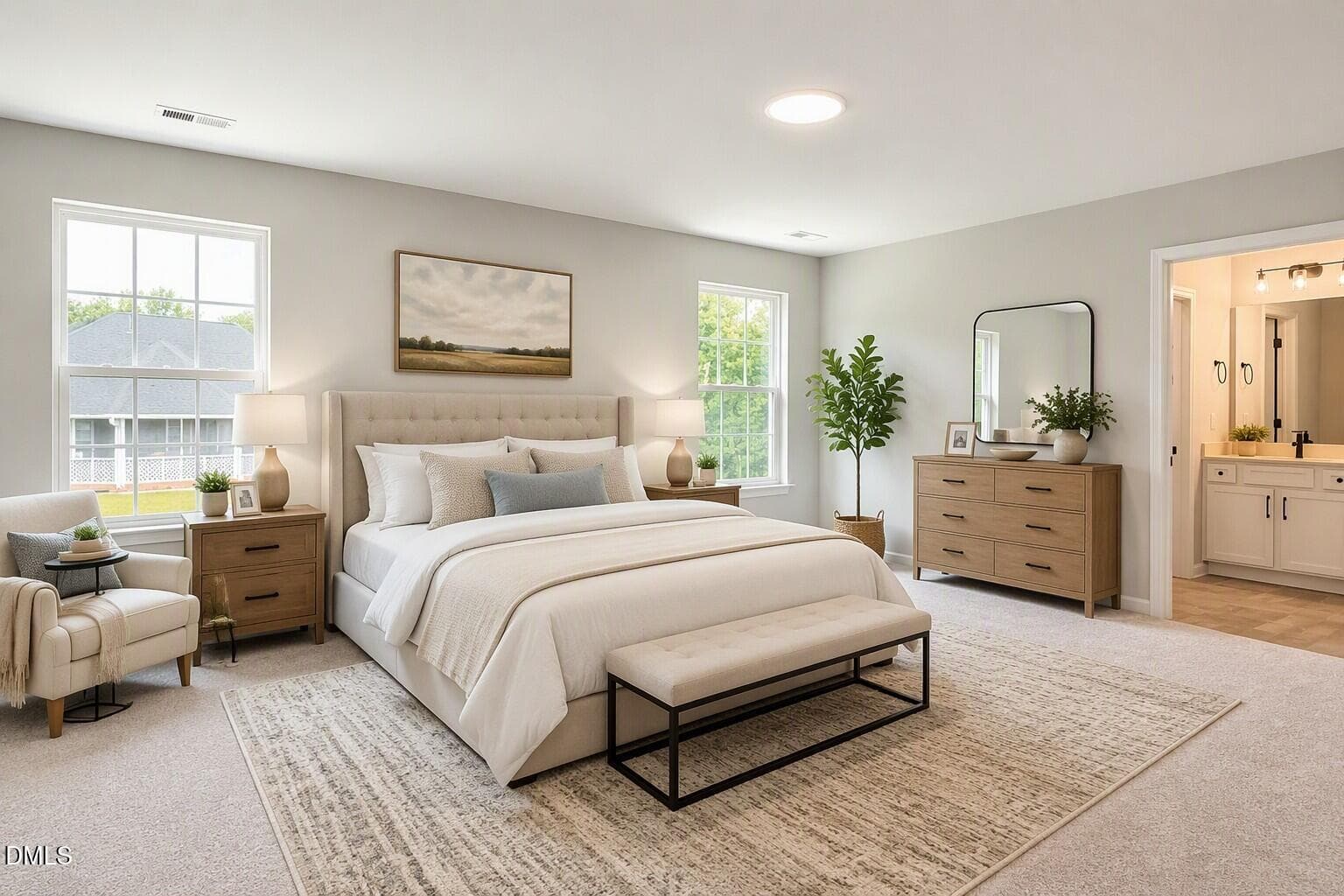 8 OM Primary bedroom - 1974 Palmer Drive, Graham, NC 27253