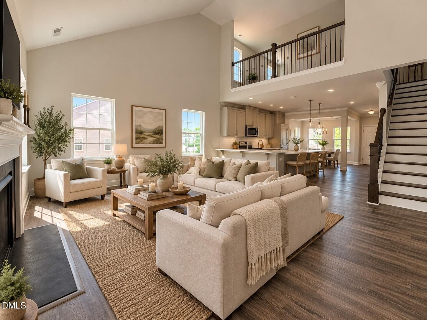Downstairs View - 1516 Reese Court, Burlington, NC 27217
