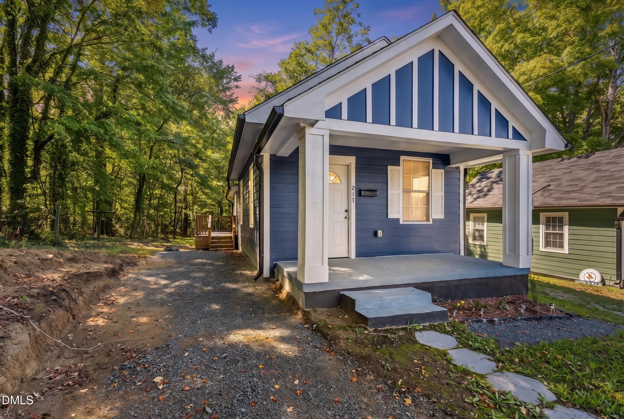 FRONT SIDE VIEW - 217 Lanier Street, Oxford, NC 27565, Oxford